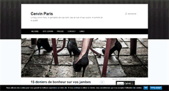 Desktop Screenshot of blog-cervin.com